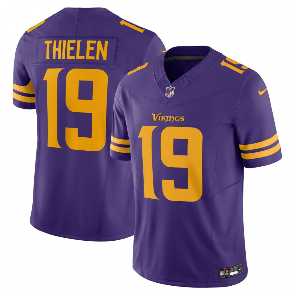 Adam Thielen Minnesota Vikings Vapor F.U.S.E. Limited Alternate Jersey - Purple