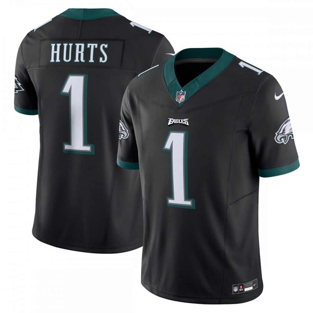 Jalen Hurts Philadelphia Eagles Vapor F.U.S.E. Limited Jersey - Black