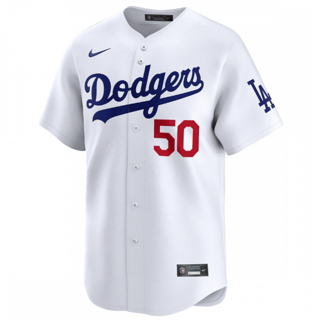 Mookie Betts Home Limited Jersey Front