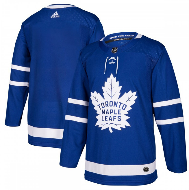 Toronto Maple Leafs Home Authentic Blank Jersey Front