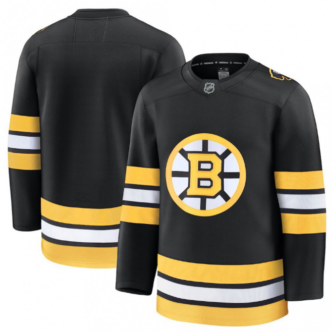 Boston Bruins Home Premium Jersey Front