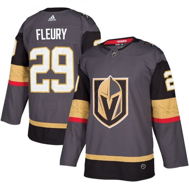 Marc-Andr&eacute; Fleury Vegas Golden Knights Jersey Front