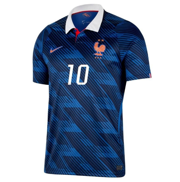 Kylian Mbappe France Home Jersey Front