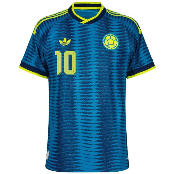 Colombia James Away Jersey Front