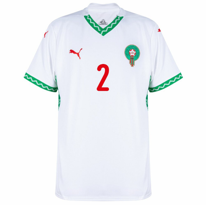 Morocco Hakimi Away Jersey Front