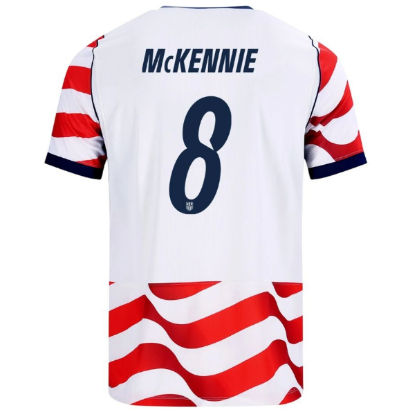 USA McKennie World Cup Home Jersey Back