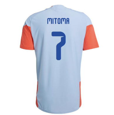 Japan Mitoma Training Shirt Back