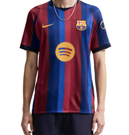 Barcelona Home Shirt Front