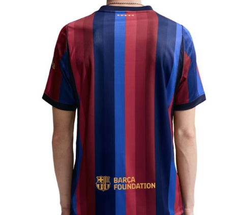 Barcelona Home Shirt Back