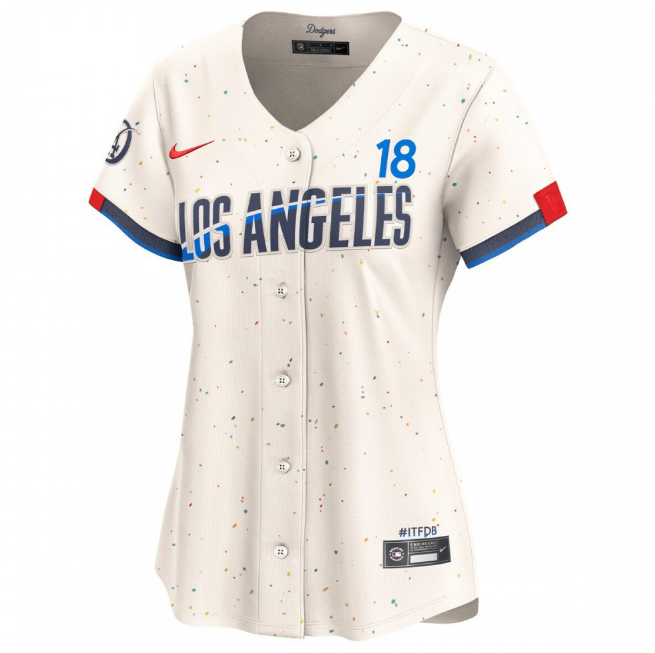 Yoshinobu Yamamoto Women's City Connect Jersey Front