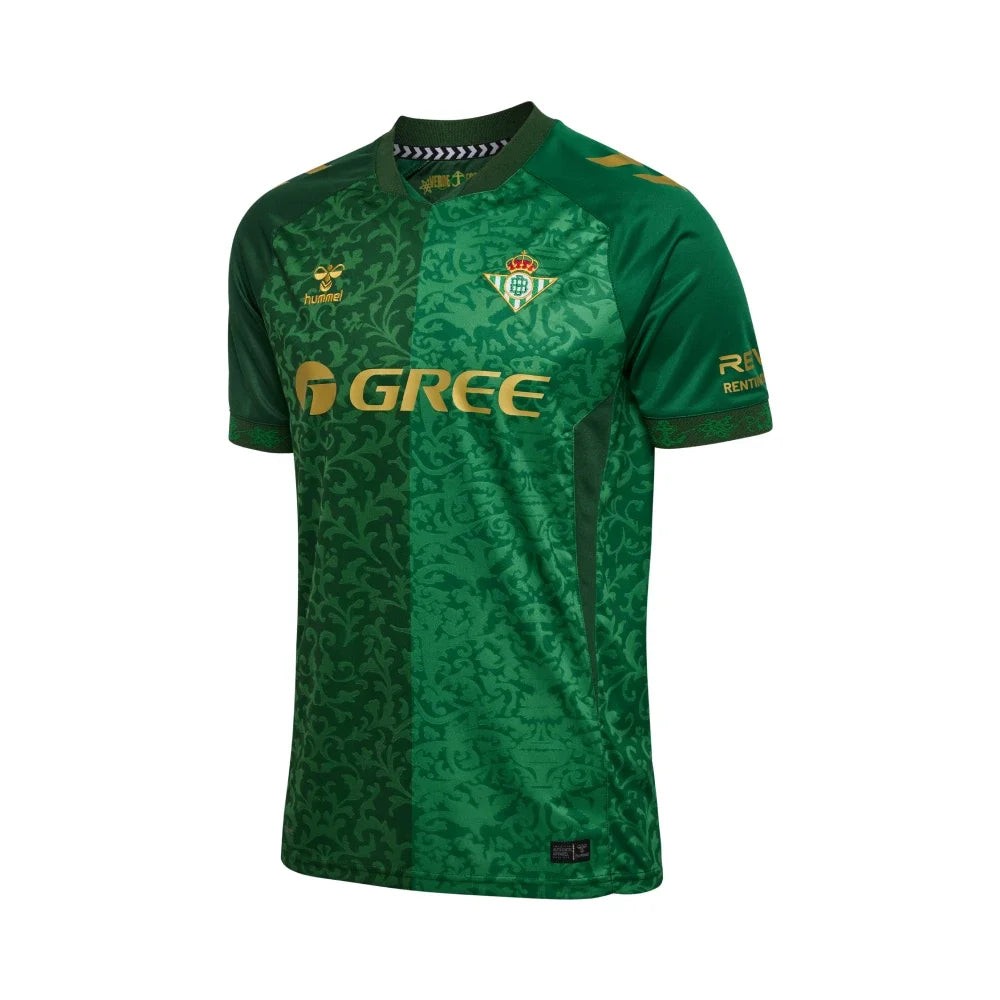 Real Betis 2026/27 Away Unisex Jersey - Green & Gold Soccer Shirt