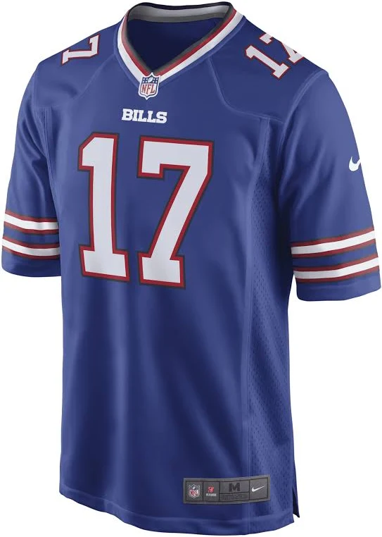 Buffalo Bills Josh Allen Royal Blue Team Game Jersey | Lightweight Fan Gear