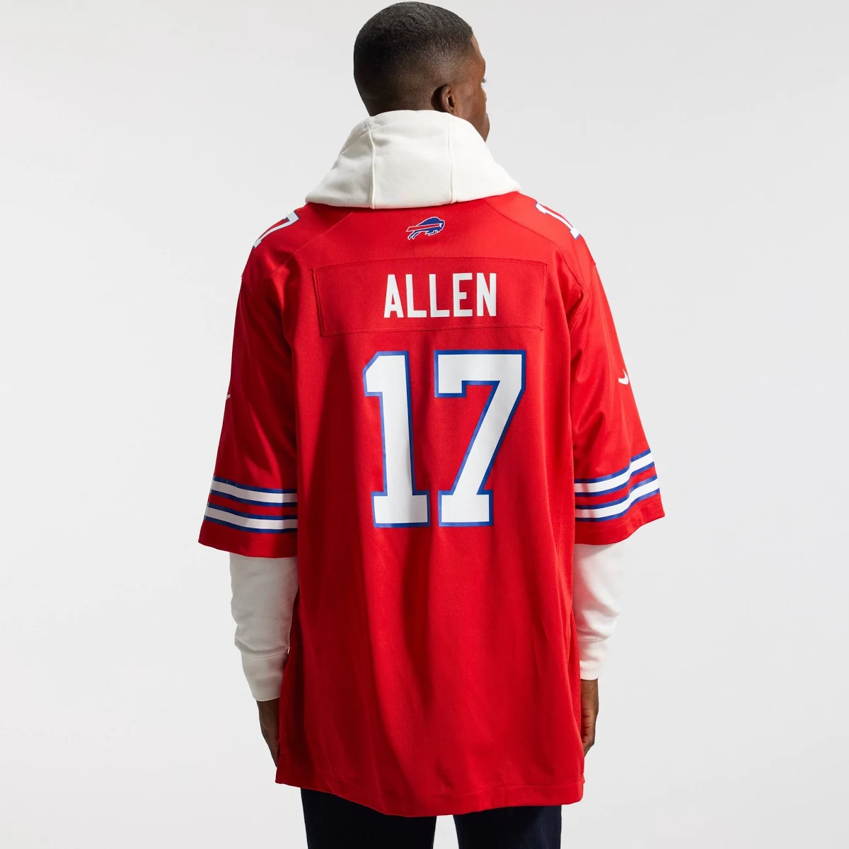 Buffalo Bills Josh Allen Red Alternate Game Jersey | Lightweight Fan Gear