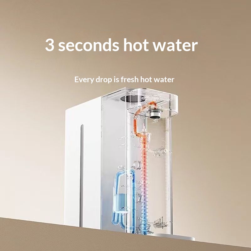 Desktop Instant Water Boiler, Fresh Hot Water On Demand, Precise Temperature Control Quiet Instant Hot Water Machine