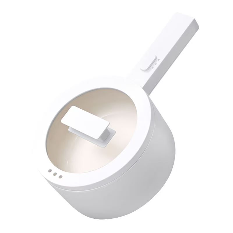 1~2L Ceramic Glaze Electric Cooking Pot, Energy-gathering Heating Plate, China & Japan Food-Grade Certified, Multi-function Mini Hot Pot for Dorm Single Use