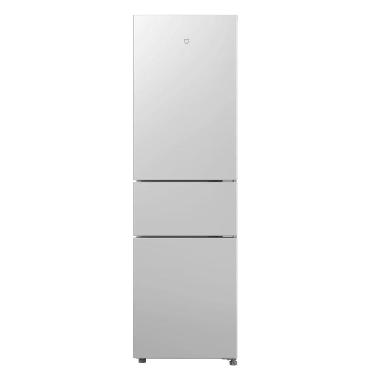 205L Three-Door Household Refrigerator, Slim Body, Three-Zone Storage, 5-Speed Temperature Control, Low Noise & Energy Saving Fridge