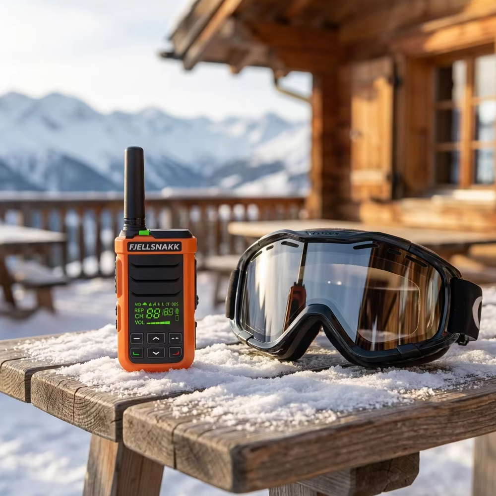 PEAKCRAG P21 Floating Walkie Talkie – IP68 Waterproof, Works in Hot & Cold, 22 Preset Channels