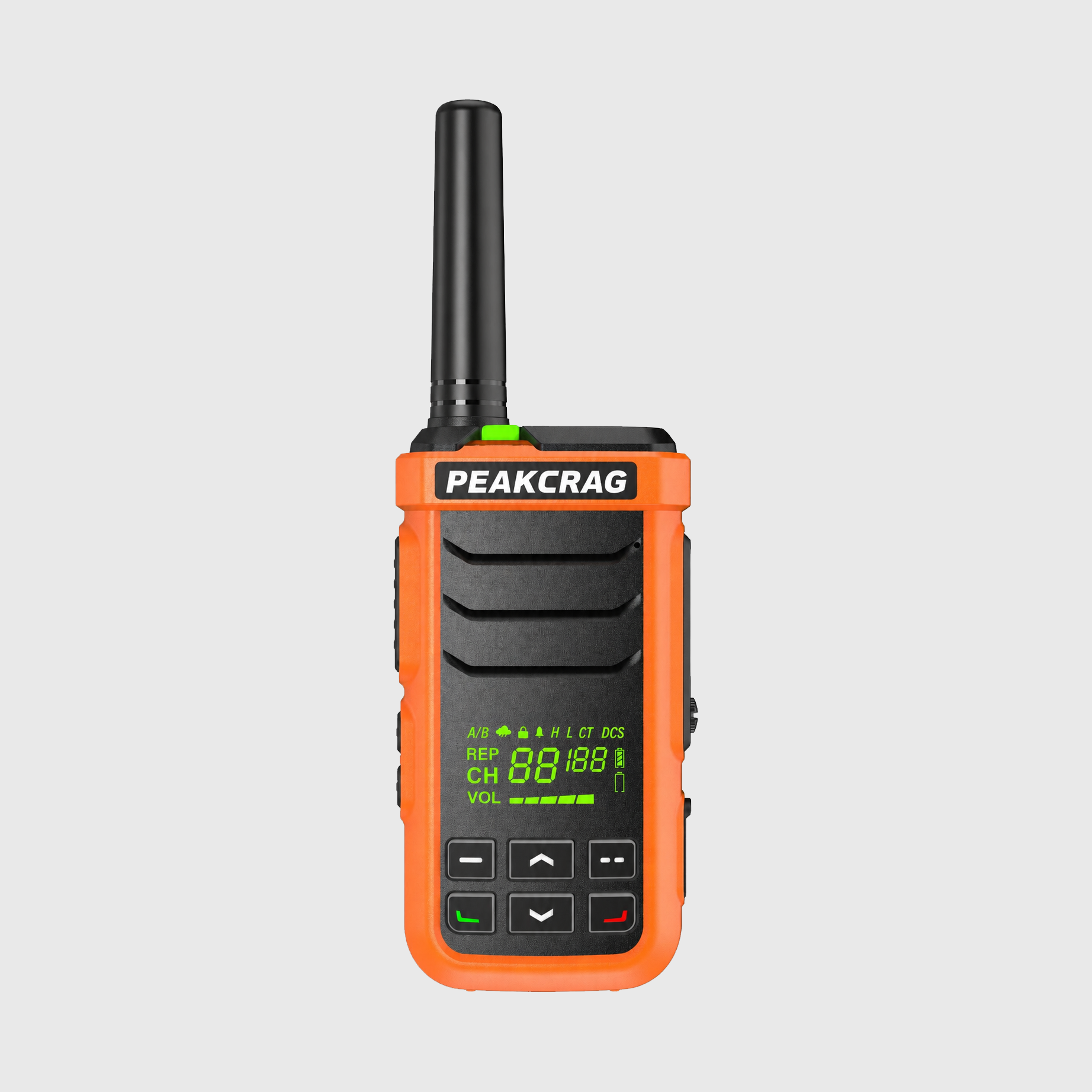 PEAKCRAG MT2 Floating Walkie Talkie – IP68 Waterproof, Works in Hot & Cold, 22 Preset Channels