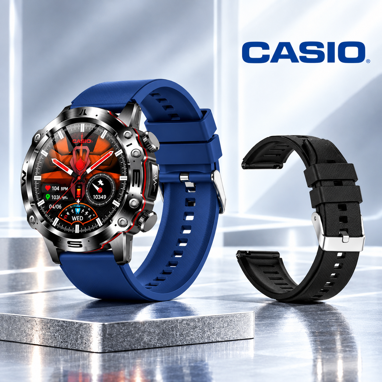 💫 Chytré hodinky CASIO AI z roku 2026 – Doma, v práci nebo na cestách, vždy po vašem boku ⏱️