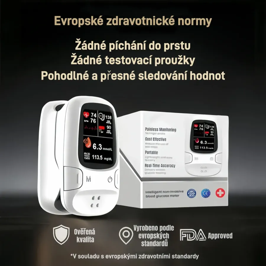 Poznejte moderní způsob měření cukru – bez jehel, bez bolesti, jednoduše