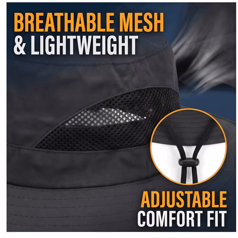 Summer Hot Seller💥Buy 1 Get 1 Free🔥Solar-powered fan hat, outdoor fishing hat, includes 3 rechargeable fans, suitable for various occasions: running, camping, fishing, travel.