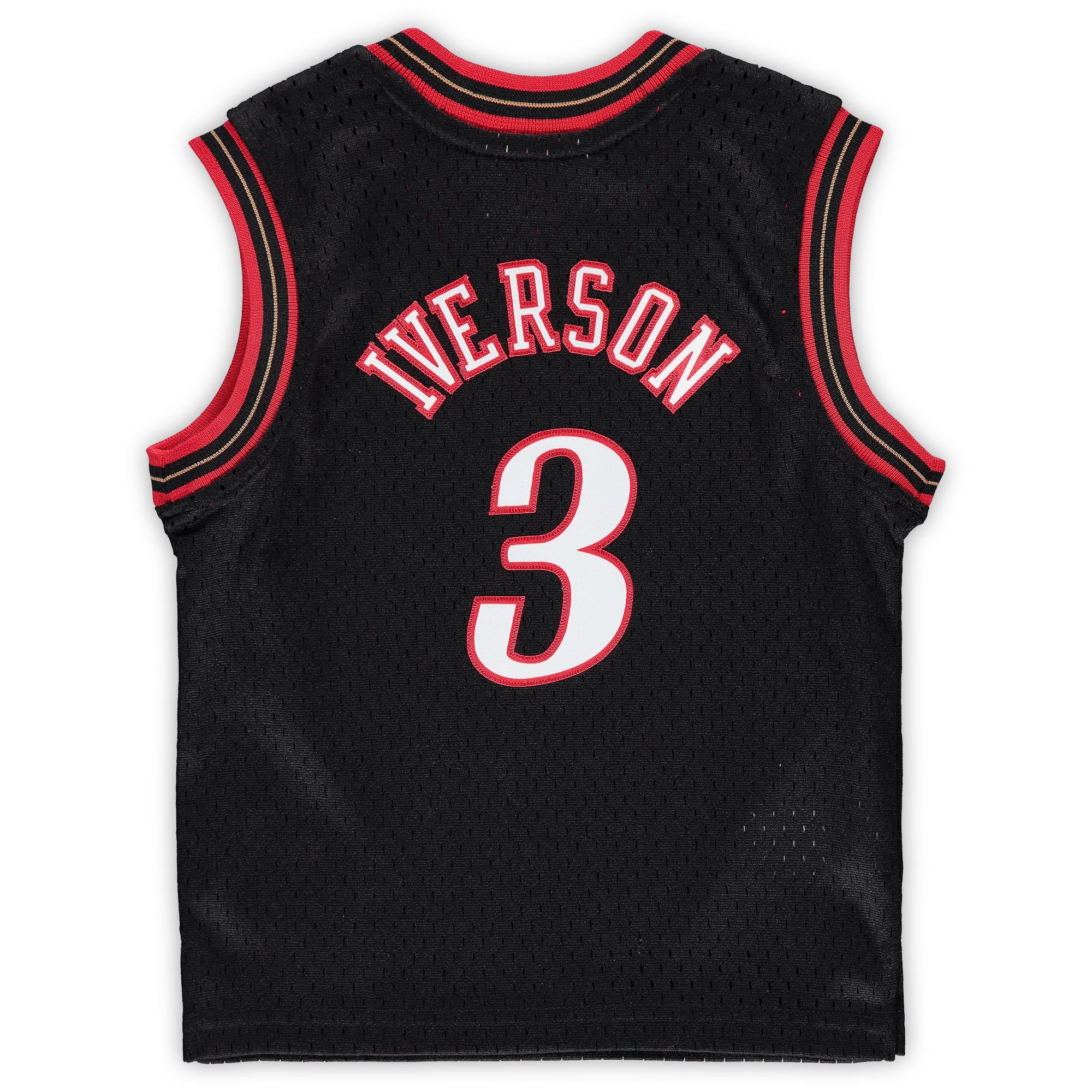Allen Iverson Philadelphia 76ers Mitchell & Ness Infant 2000/01 Hardwood Classics Retired Player Jersey Black