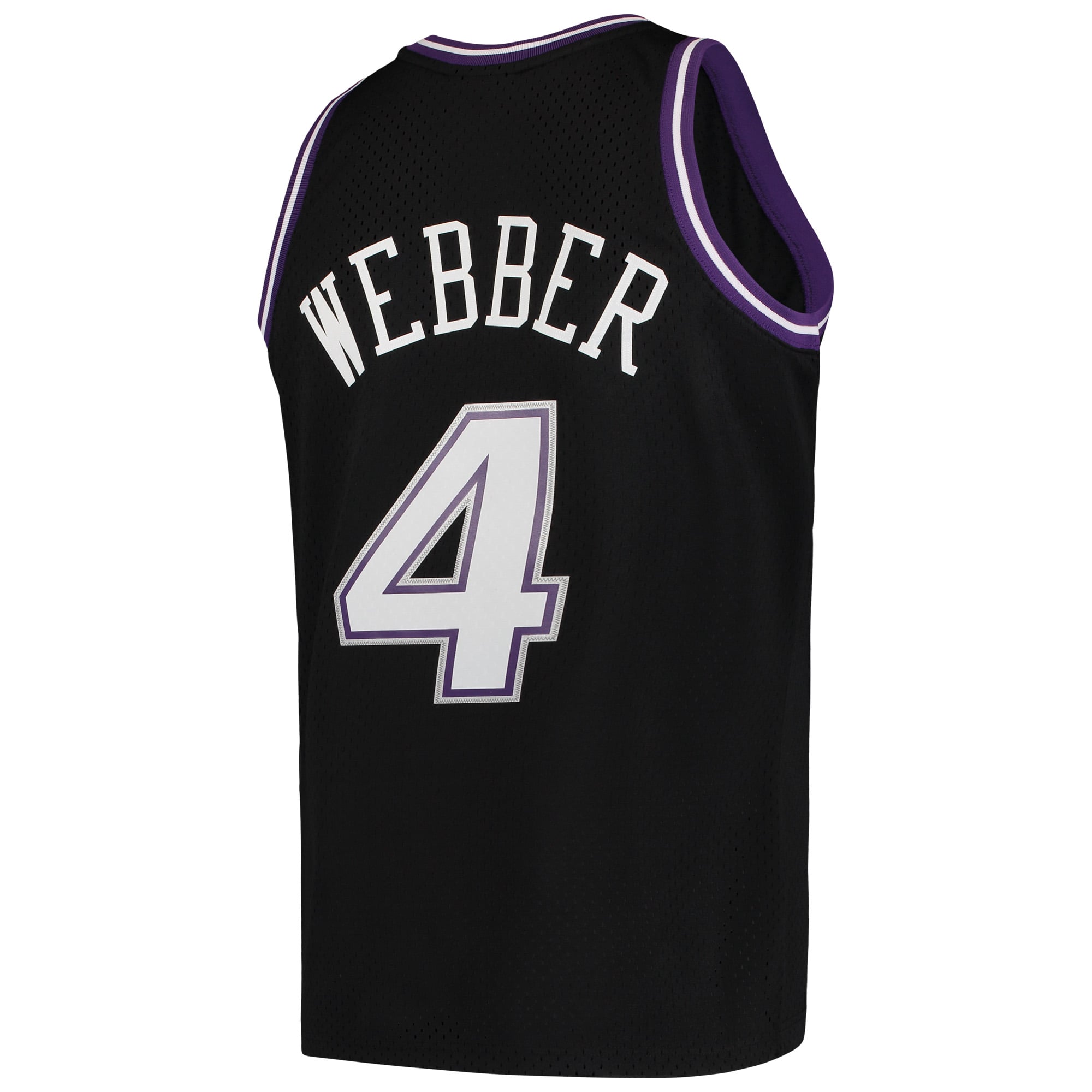Chris Webber Sacramento Kings Mitchell & Ness 2000/01 Hardwood Classics Swingman Jersey Black