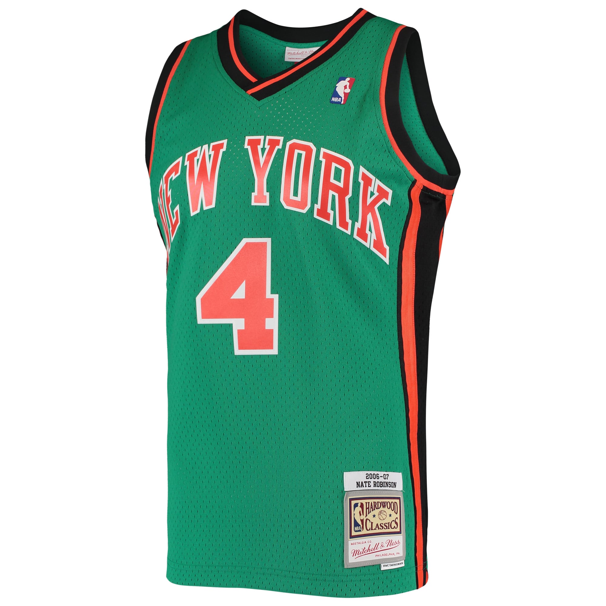 Nate Robinson New York Knicks Mitchell & Ness 2006/07 Hardwood Classics Swingman Jersey Green