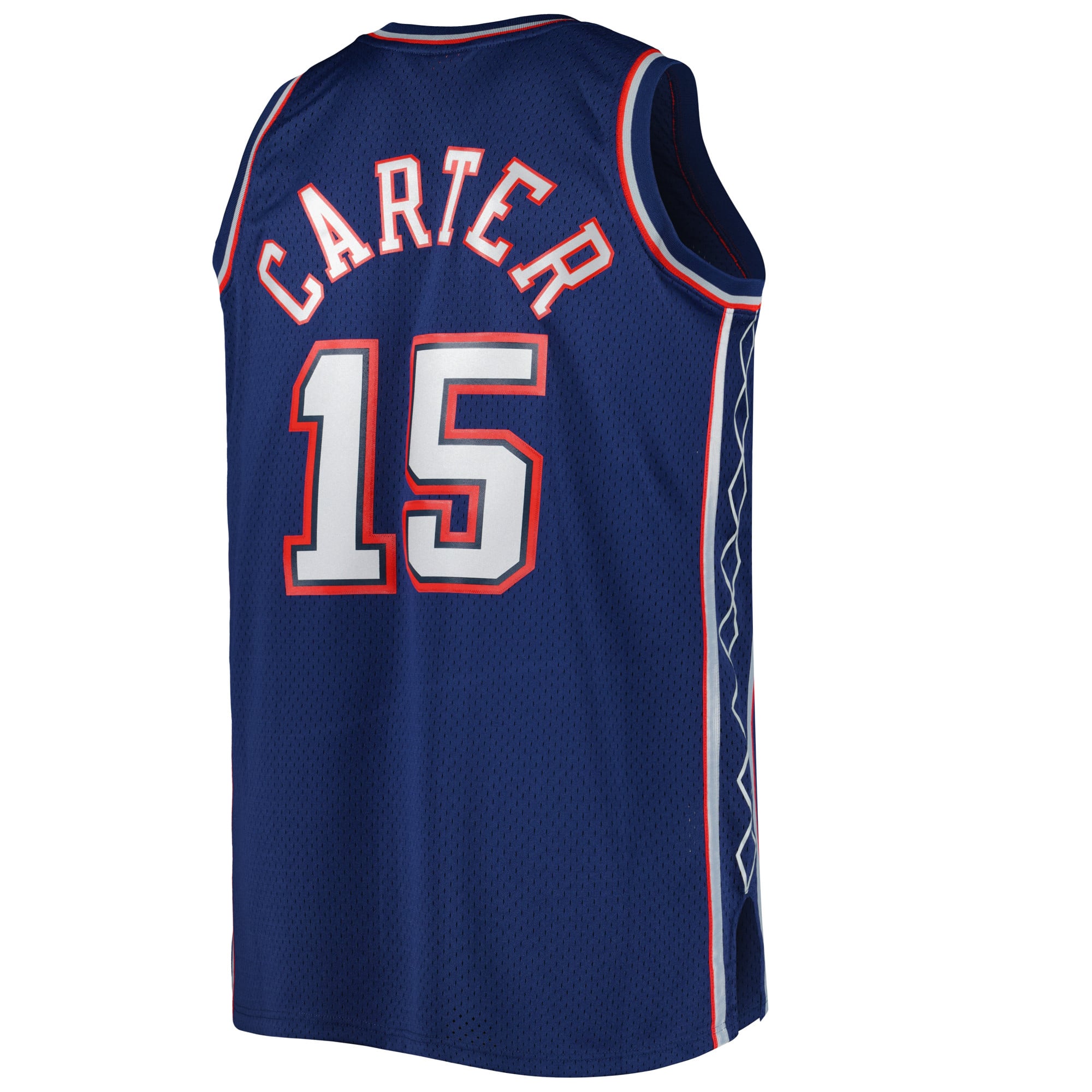 Vince Carter New Jersey Nets Mitchell & Ness Big & Tall Hardwood Classics 2006/07 Swingman Jersey Navy