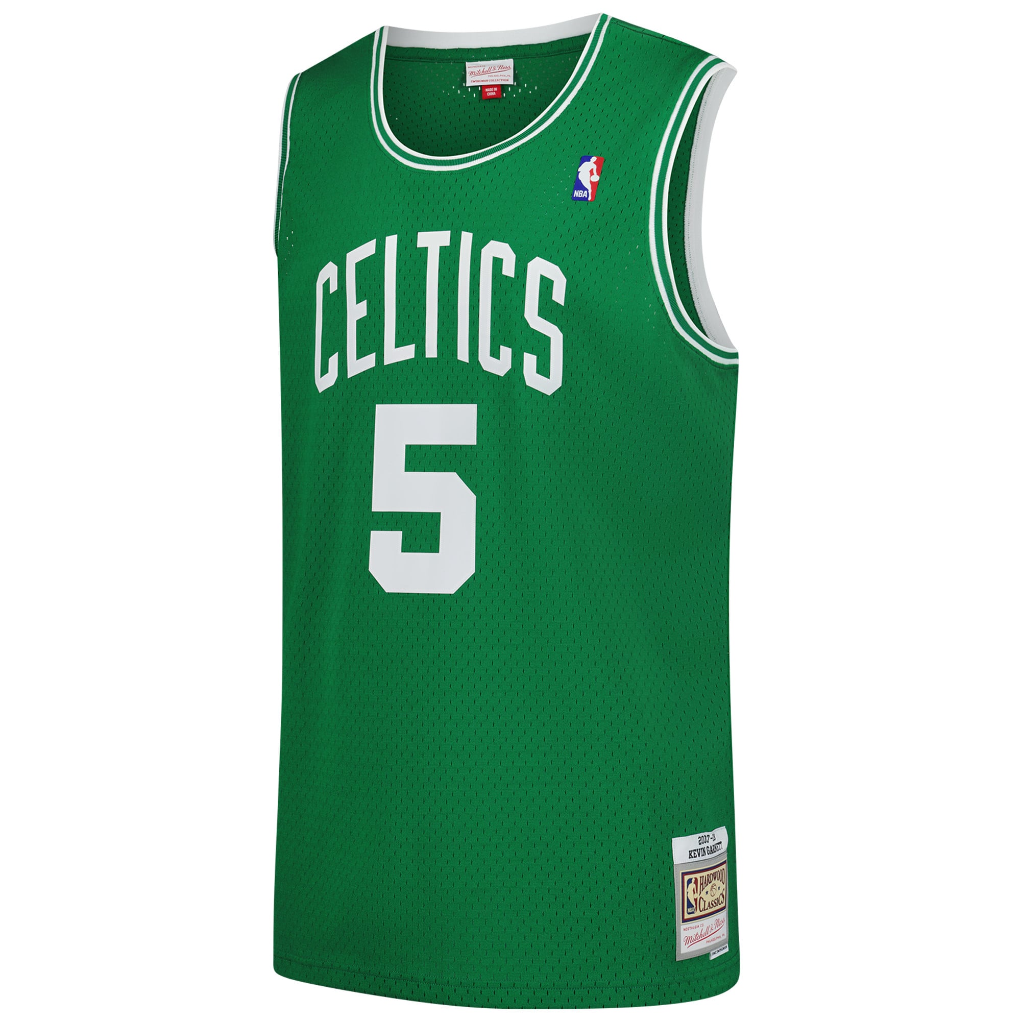 Kevin Garnett Boston Celtics Mitchell & Ness 2007/08 Hardwood Classics Swingman Jersey Kelly Green
