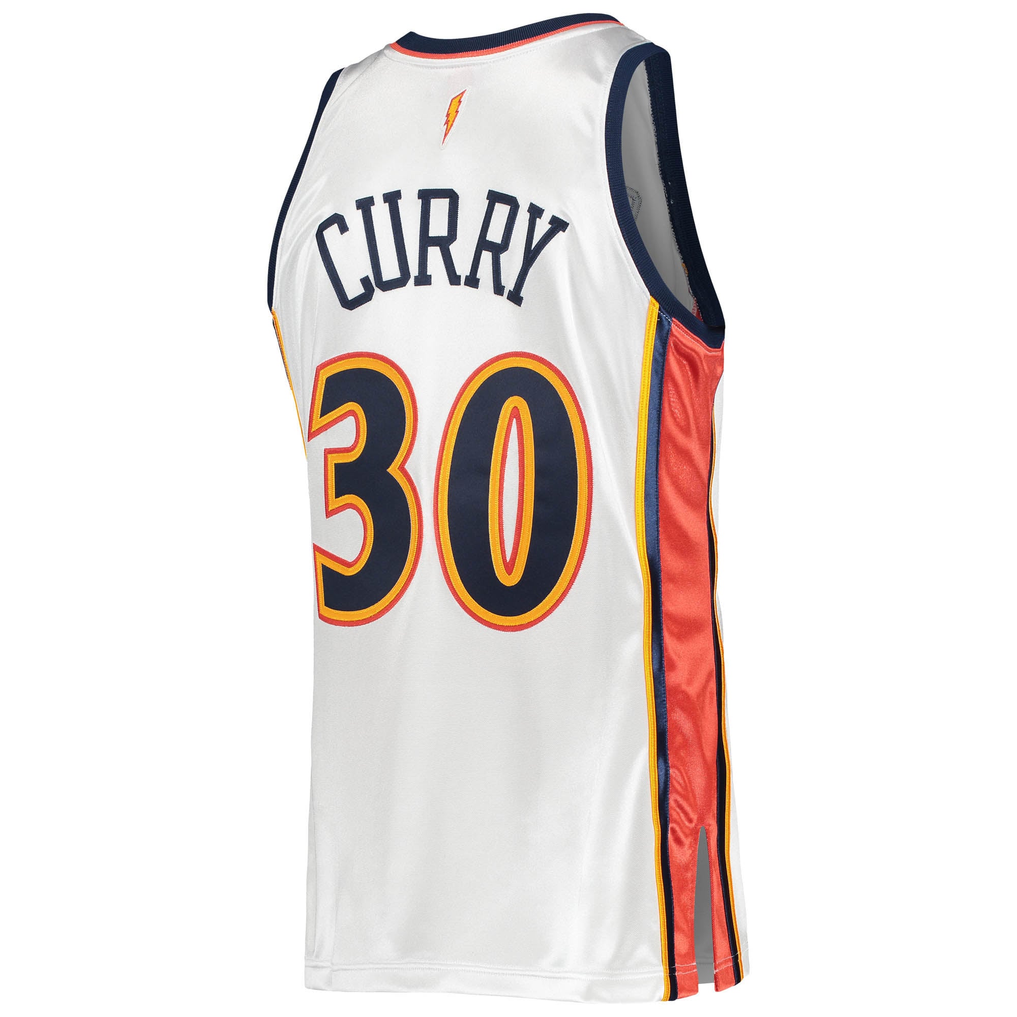Stephen Curry Golden State Warriors Mitchell & Ness 2009/10 Hardwood Classics Style Jersey White