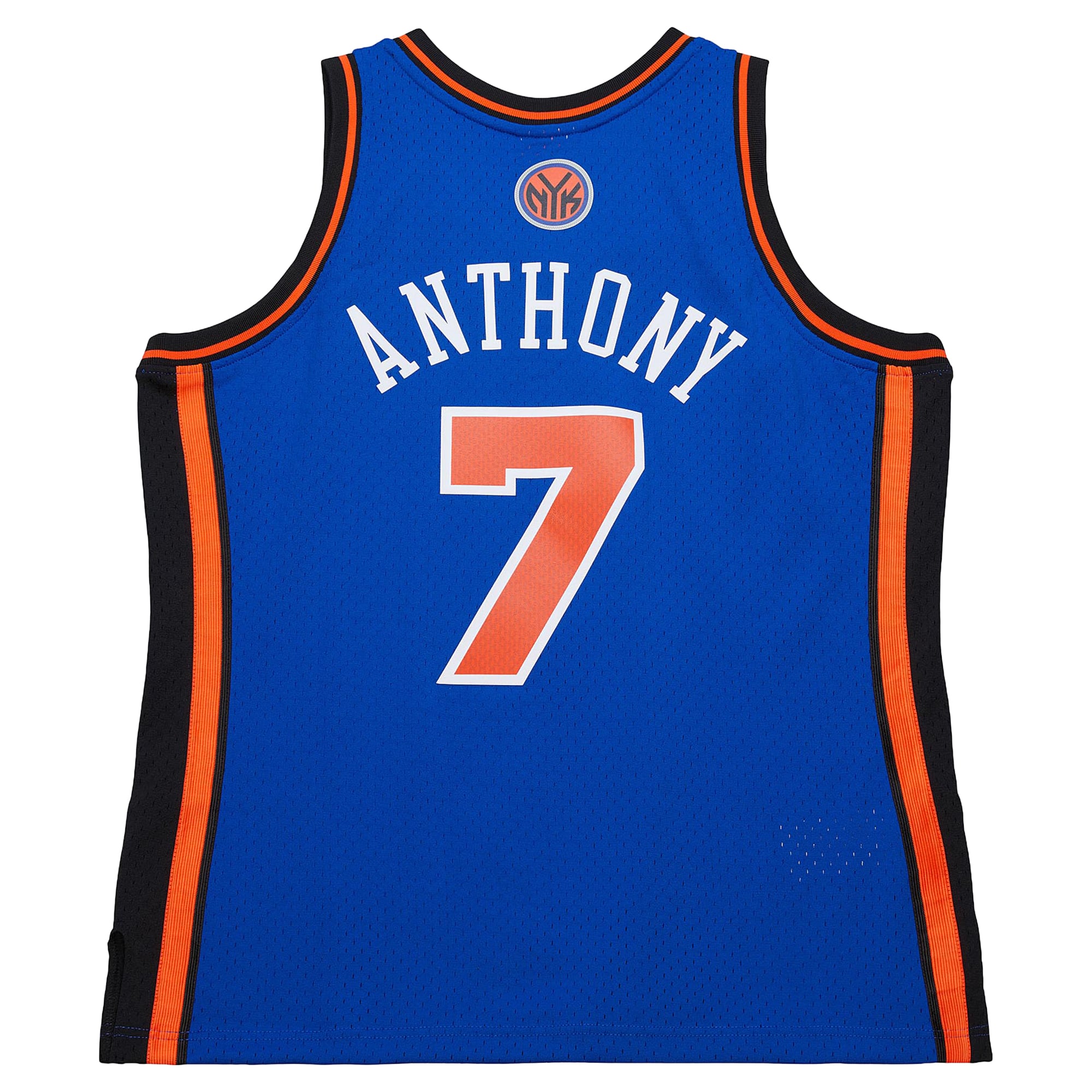 Carmelo Anthony New York Knicks Mitchell & Ness Big & Tall 2010/11 Swingman Jersey Blue