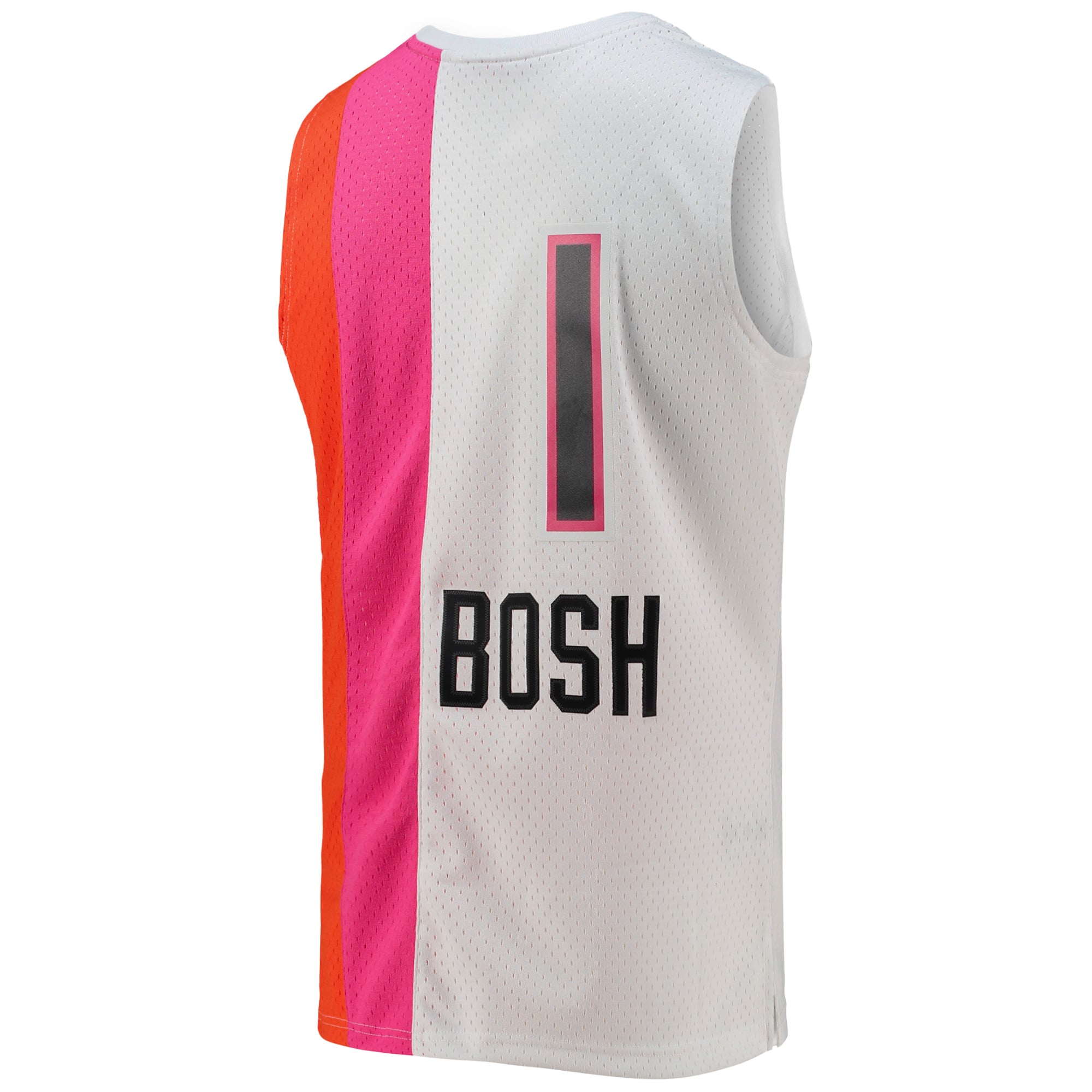 Chris Bosh Miami Heat Mitchell & Ness 2011/12 Hardwood Classics Swingman Jersey White