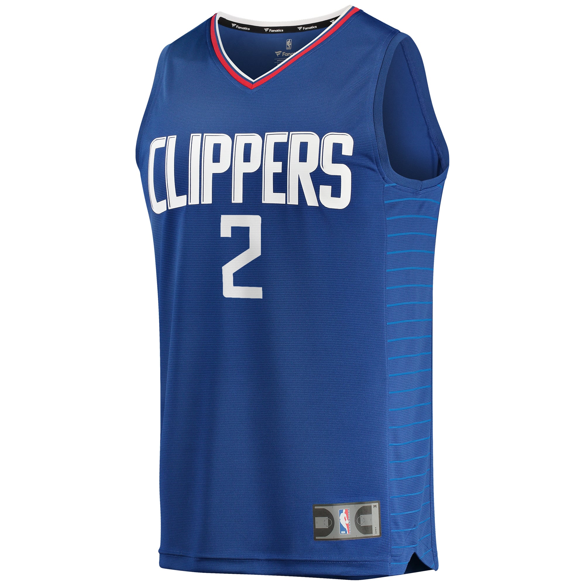 Kawhi Leonard LA Clippers Youth 2019/20 Fast Break Replica Jersey Blue Icon Edition