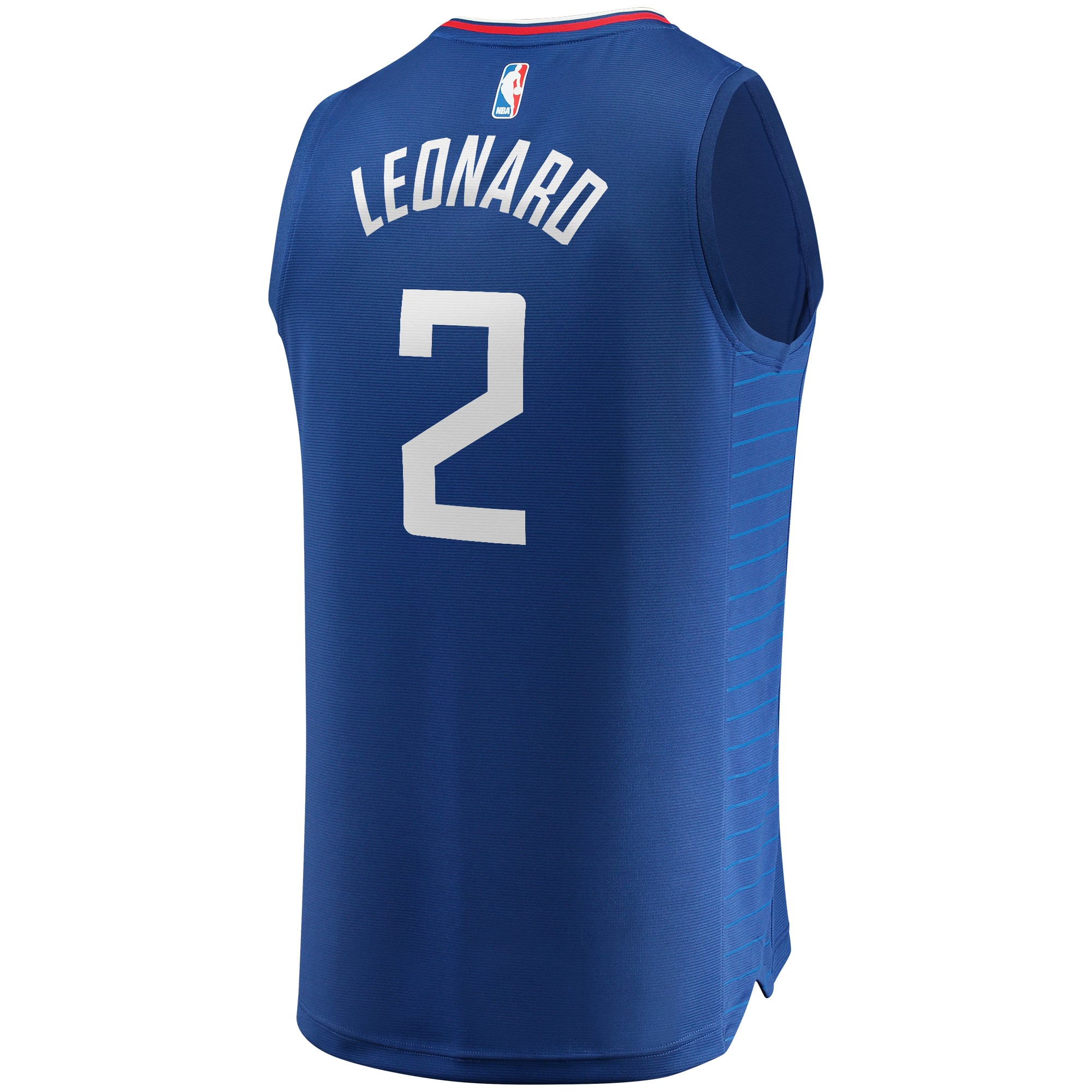 Kawhi Leonard LA Clippers Youth 2019/20 Fast Break Replica Jersey Blue Icon Edition