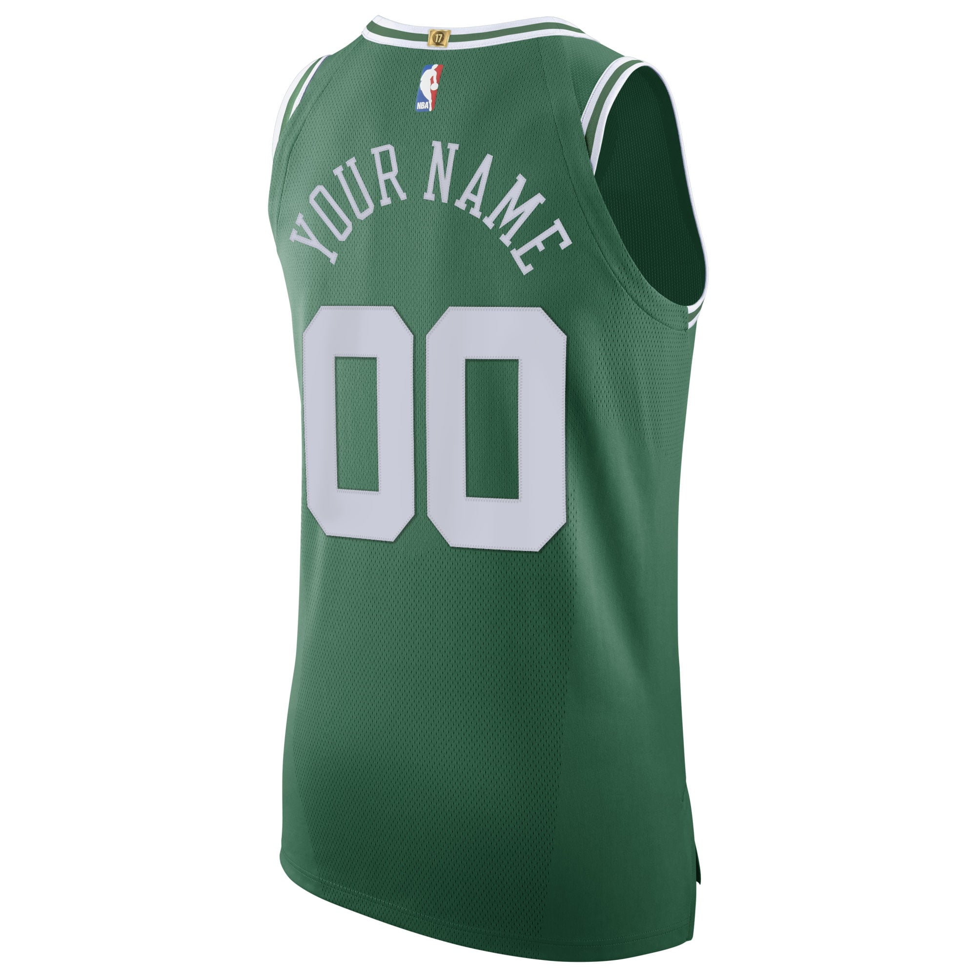 Boston Celtics 2020/21 Style Custom Jersey Green Icon Edition
