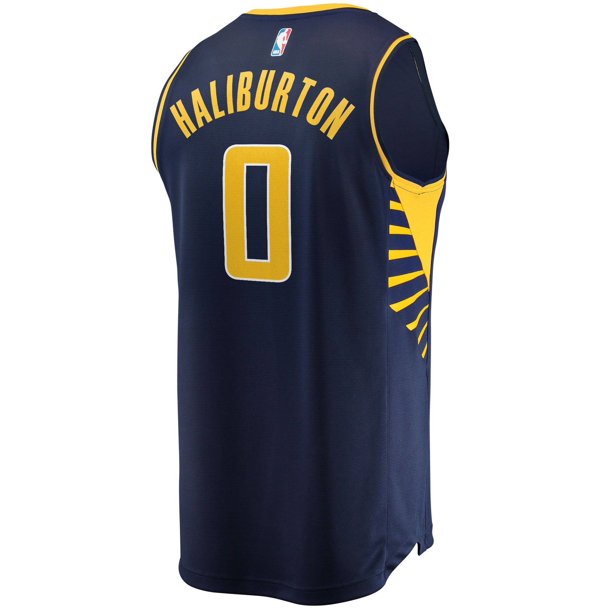 Tyrese Haliburton Indiana Pacers Youth 2021/22 Fast Break Replica Jersey Icon Edition Navy