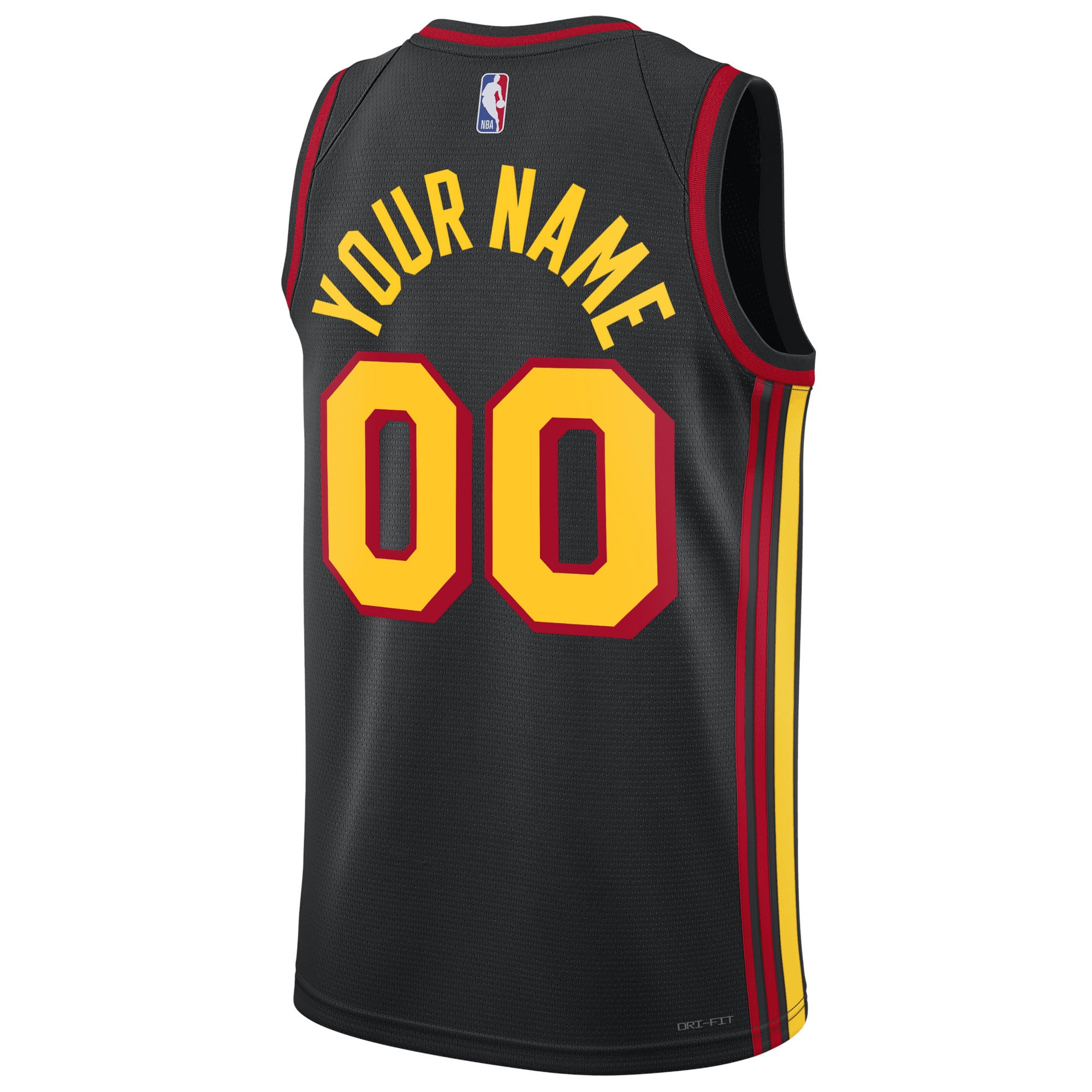Atlanta Hawks Unisex 2022/23 Swingman Custom Jersey Statement Edition Black