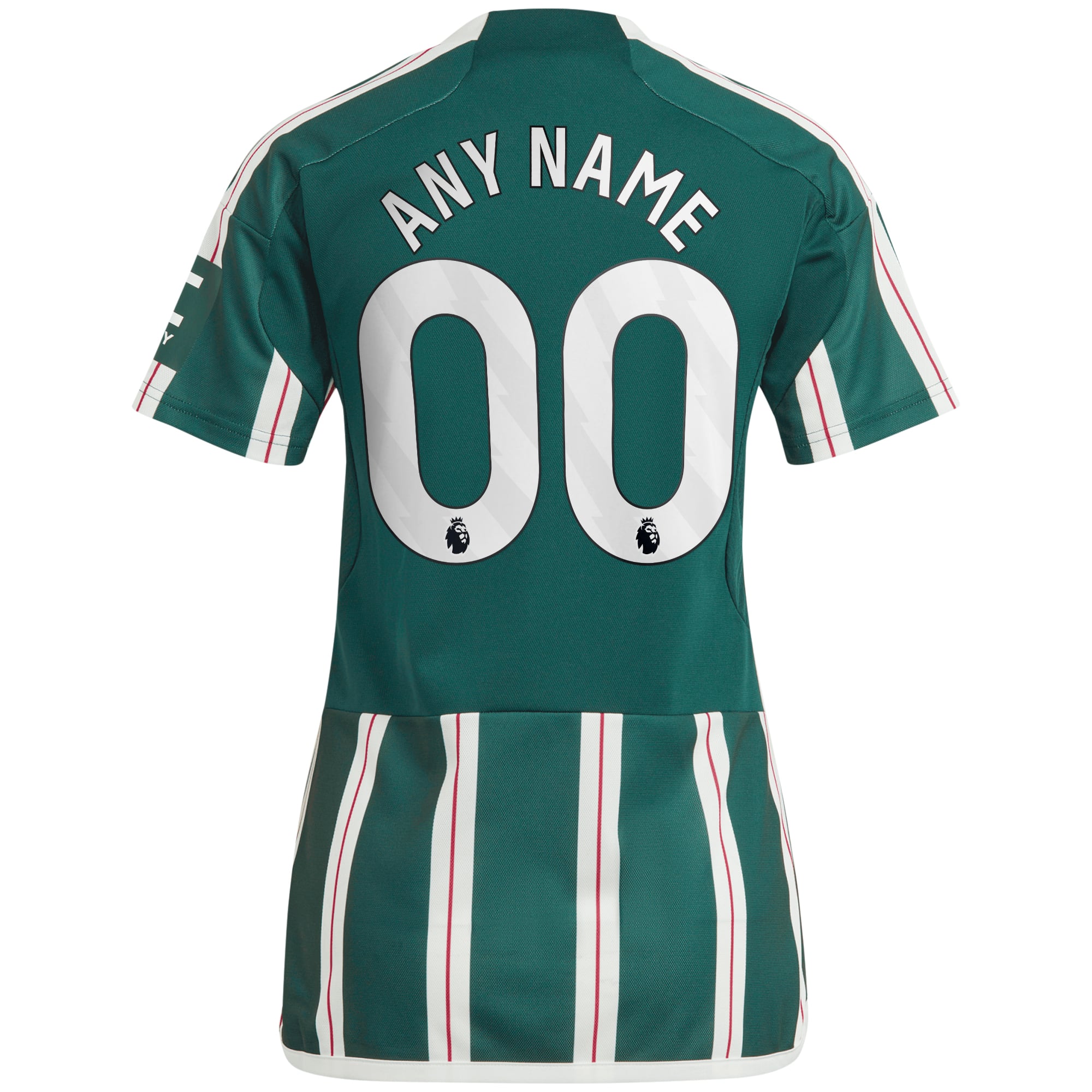 Manchester United Women's 2023/24 Away Replica Custom Jersey Green