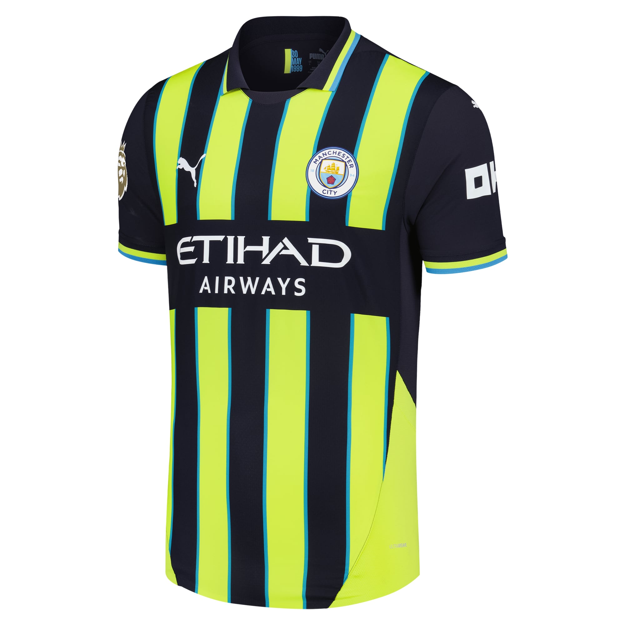Manchester City 2024/25 Away Style Custom Jersey Navy