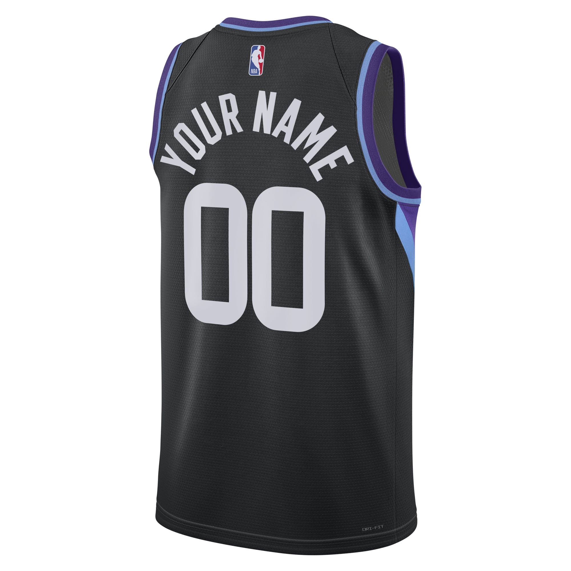 Utah Jazz Unisex 2024/25 Custom Swingman Jersey Statement Edition Black