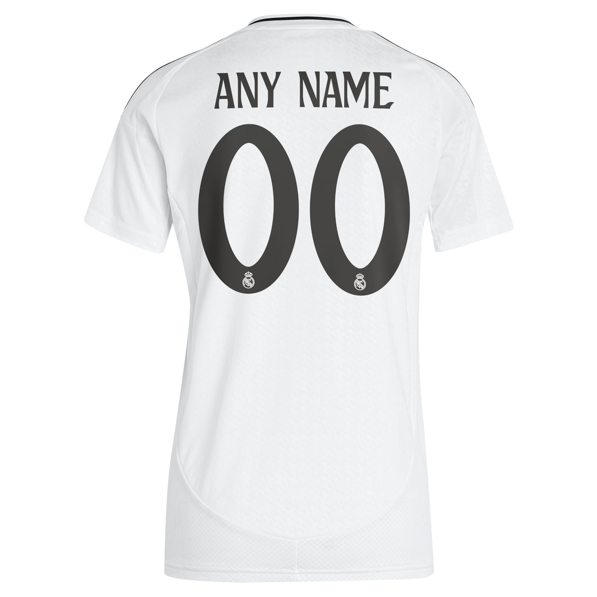 Real Madrid Women's 2024/25 Home Replica Custom Jersey White
