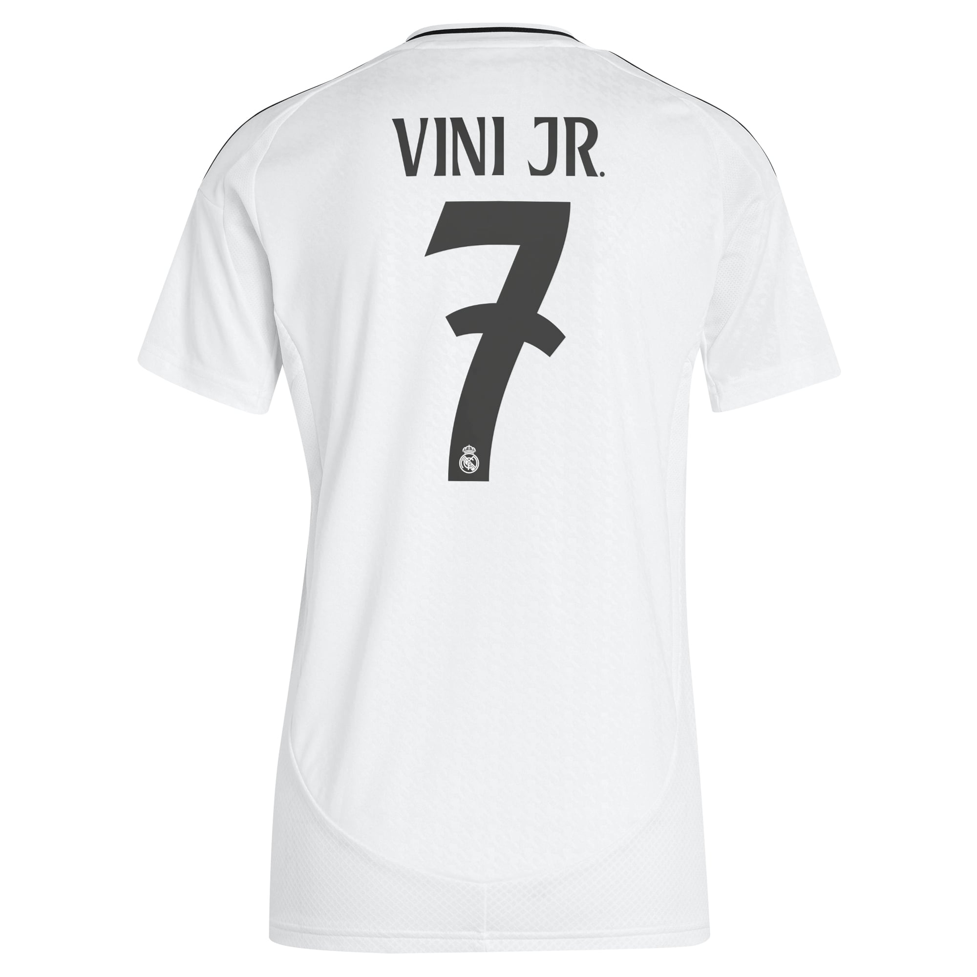 Vini Jr. Real Madrid Women's 2024/25 Home Replica Player Jersey White