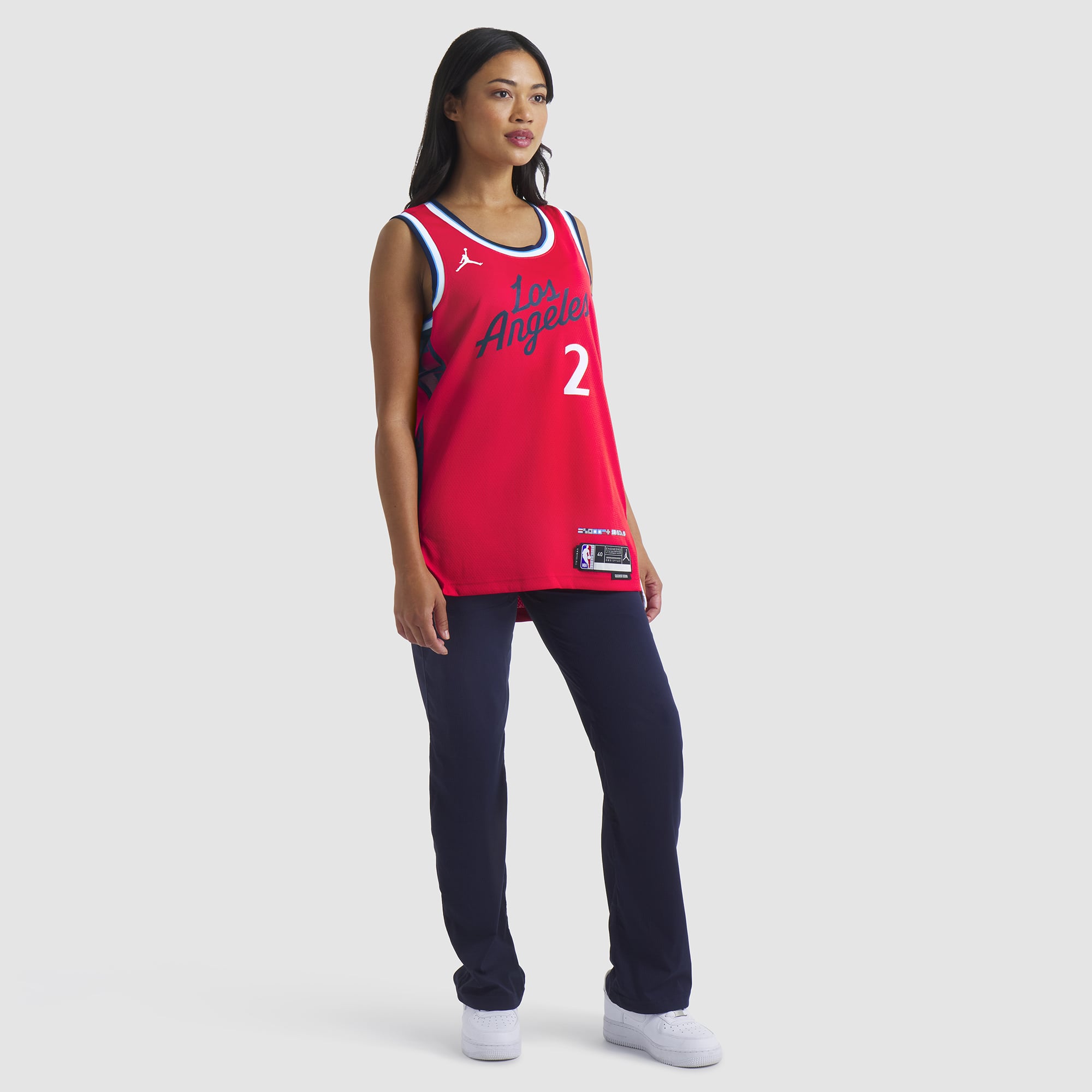 Kawhi Leonard LA Clippers Unisex 2024/25 Swingman Jersey Statement Edition Red