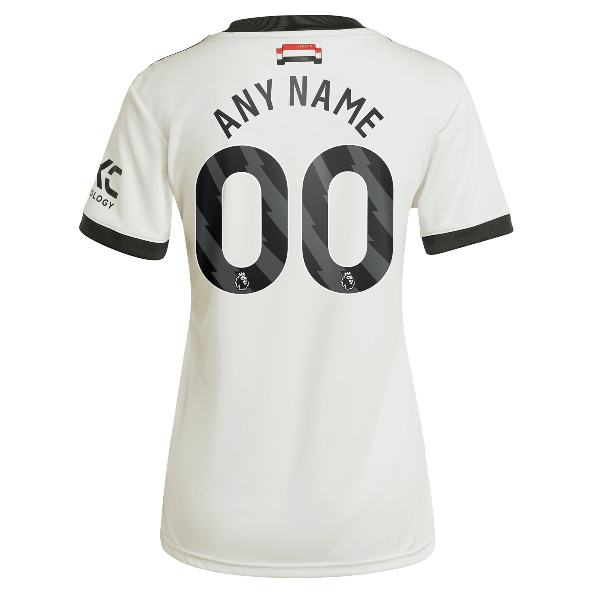 Manchester United Originals Women's 2024/25 Third Custom Replica Jersey Cream