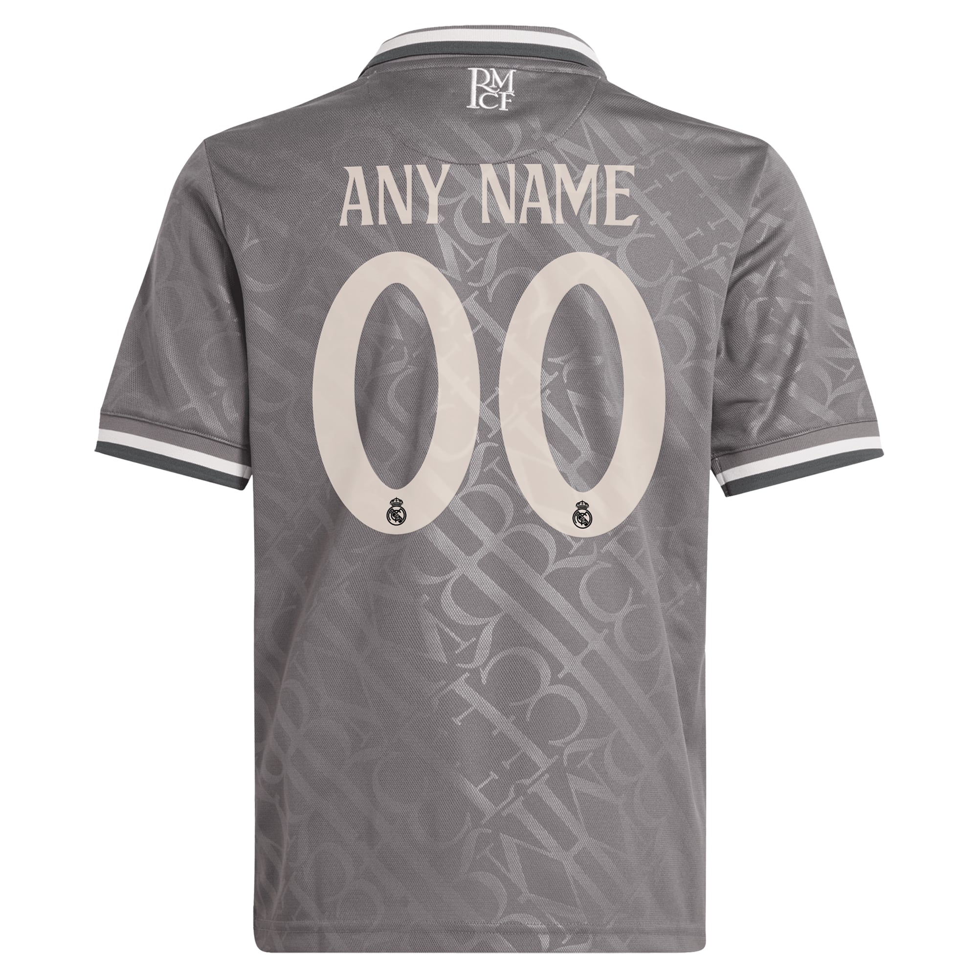Real Madrid Originals Youth 2024/25 Third Replica Custom Jersey Charcoal