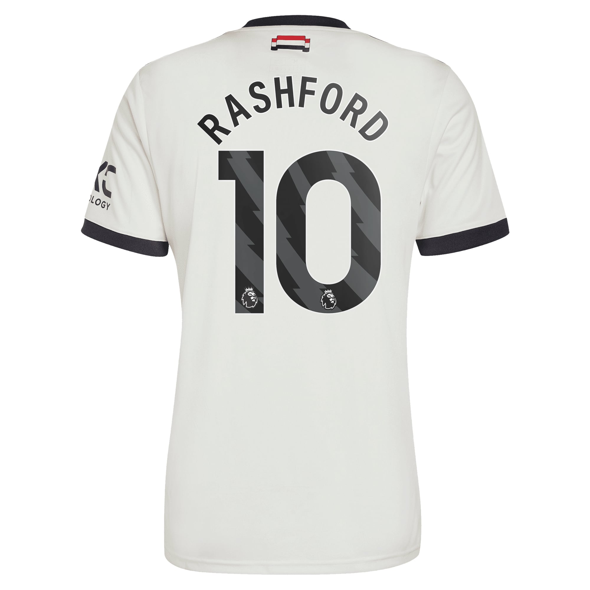 Marcus Rashford Manchester United Originals 2024/25 Third Replica Jersey Cream