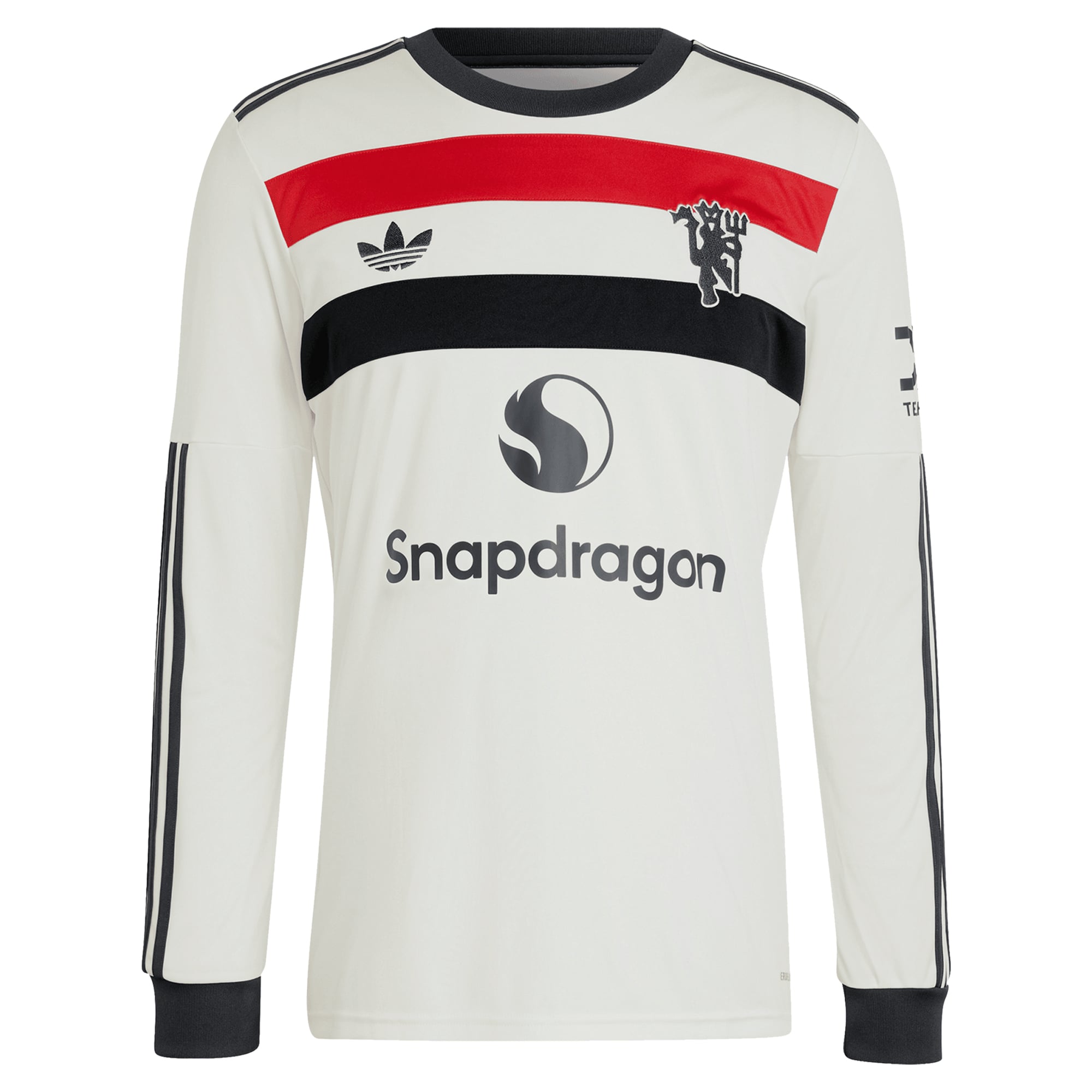 Manchester United Originals 2024/25 Third Custom Replica Long Sleeve Jersey Cream
