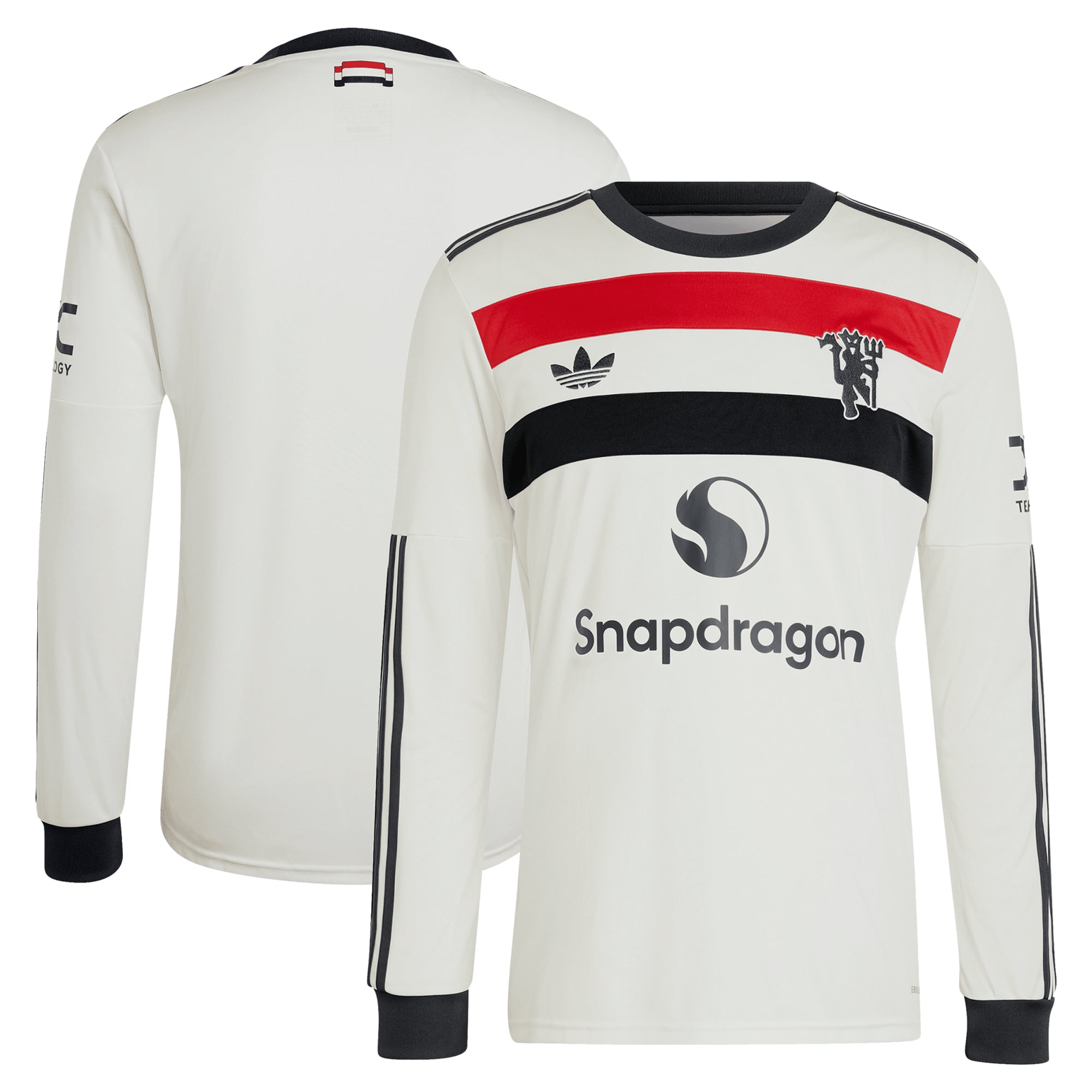 Manchester United Originals 2024/25 Third Replica Long Sleeve Jersey Cream