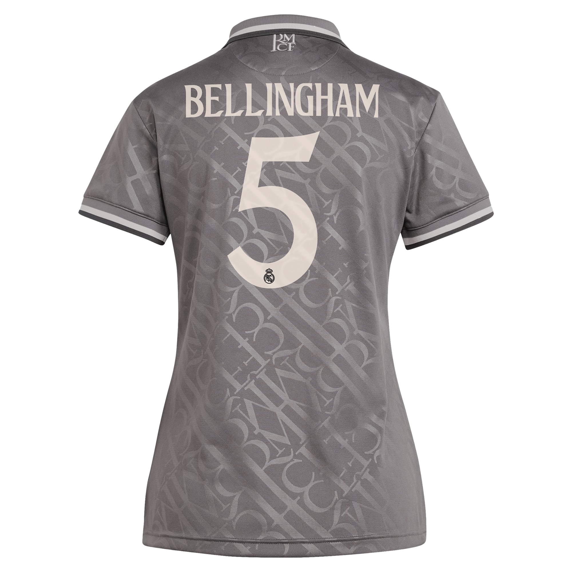 Jude Bellingham Real Madrid Originals Women's 2024/25 Third Replica Player Jersey Charcoal